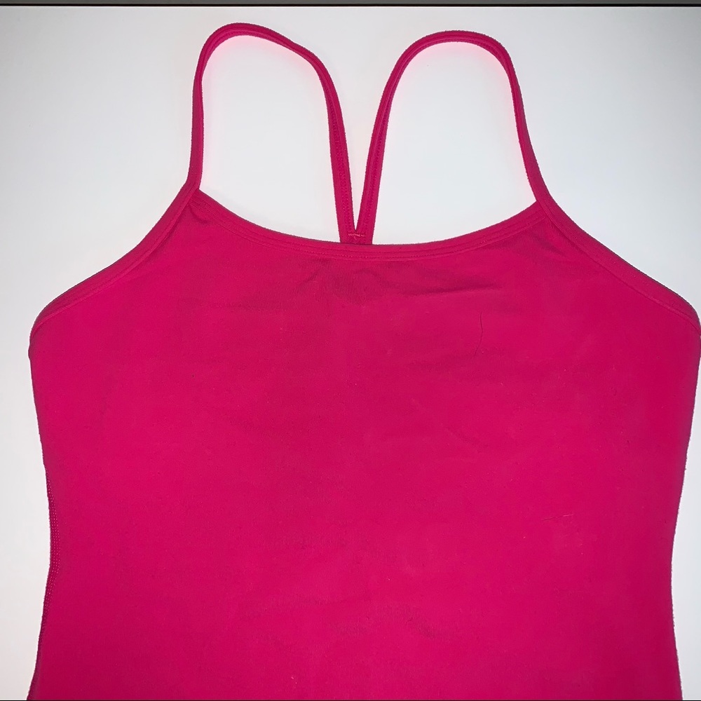 Pink Lululemon Tank